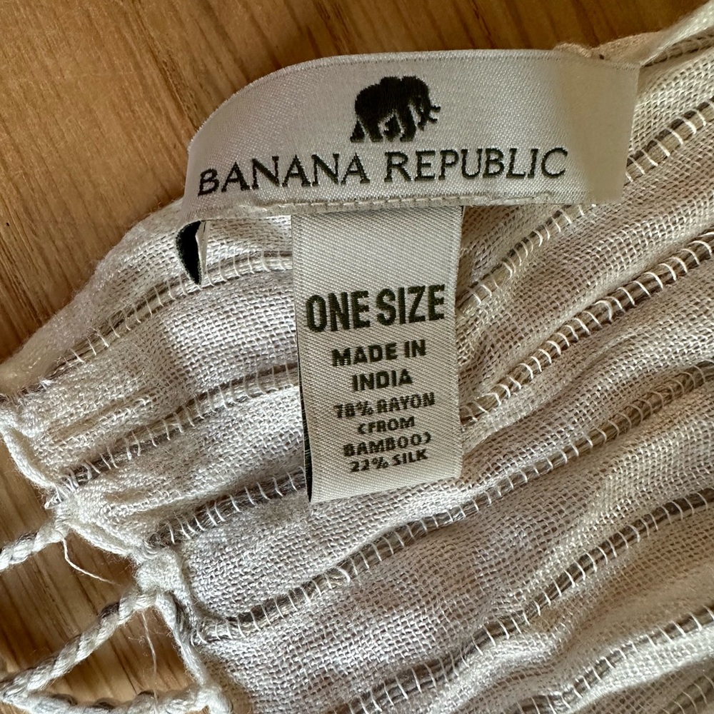 Banana Republic Bamboo and Silk Scarf - Picture 5 of 6